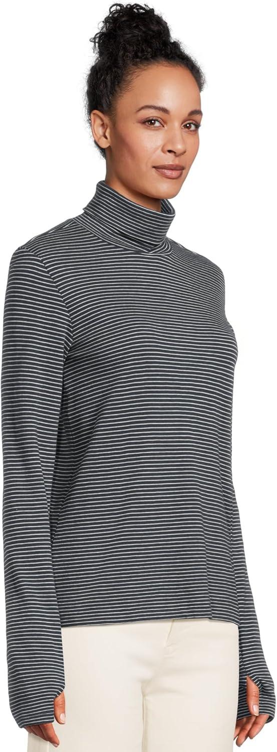 image:imageFaherty Womens Feather Cloud Layering T NeckCream Eclipse