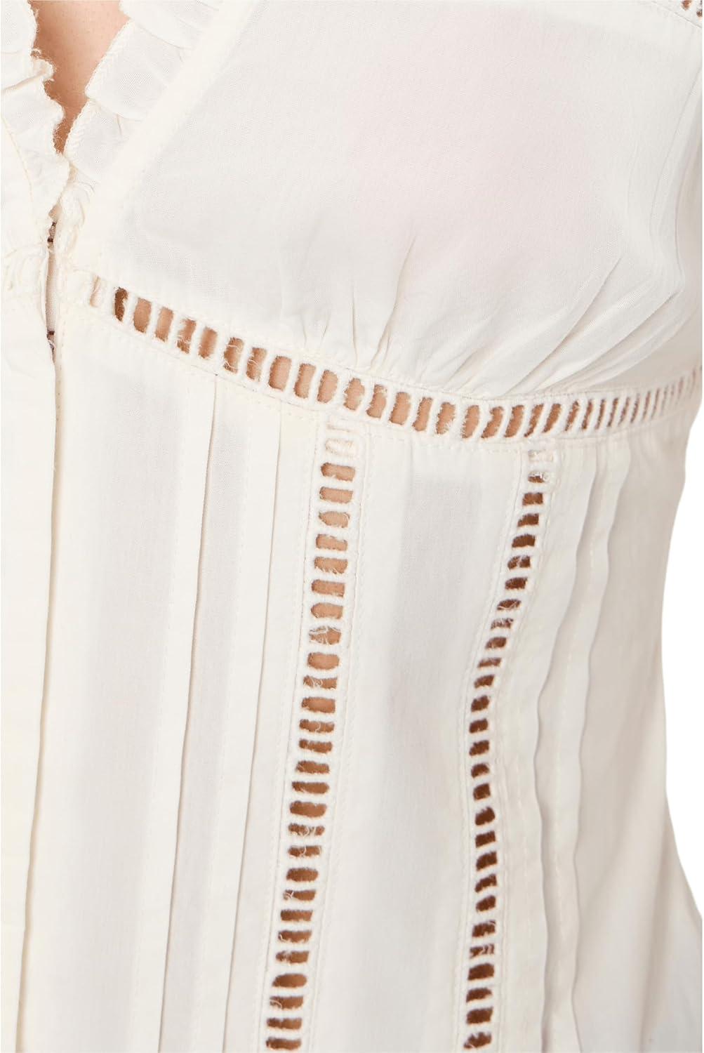 image:imageFree People Womens Frankie Corset Long Sleeve TopClean Ivory