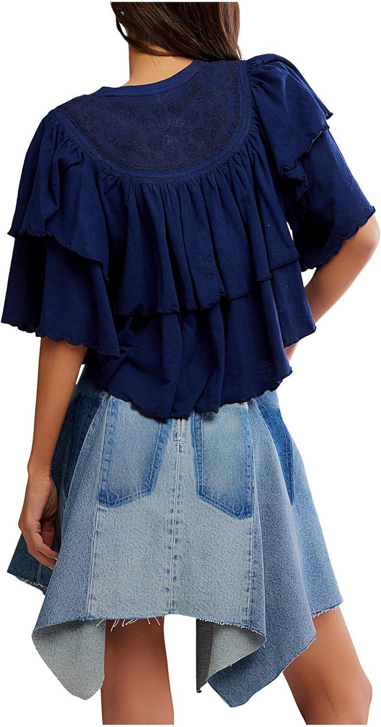 image:imageFree People Womens Rose Party TeePeacoat