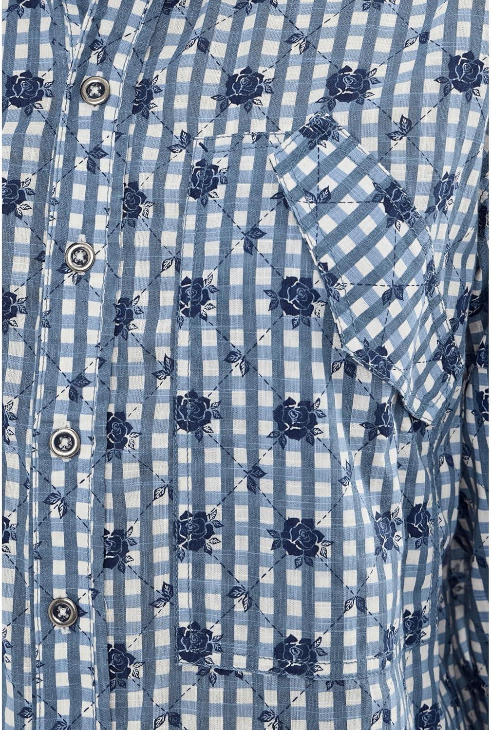 image:imageFree People Womens We The Free Flower ShirtNavy Combo
