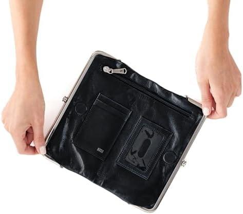 image:imageHOBO Lauren Leather Clutch Wallet for WomenBlack