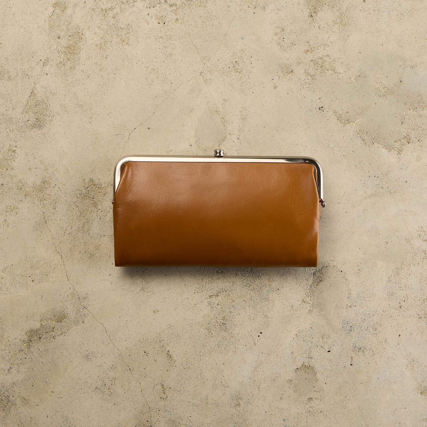 image:imageHOBO Lauren Leather Clutch Wallet for WomenBlack