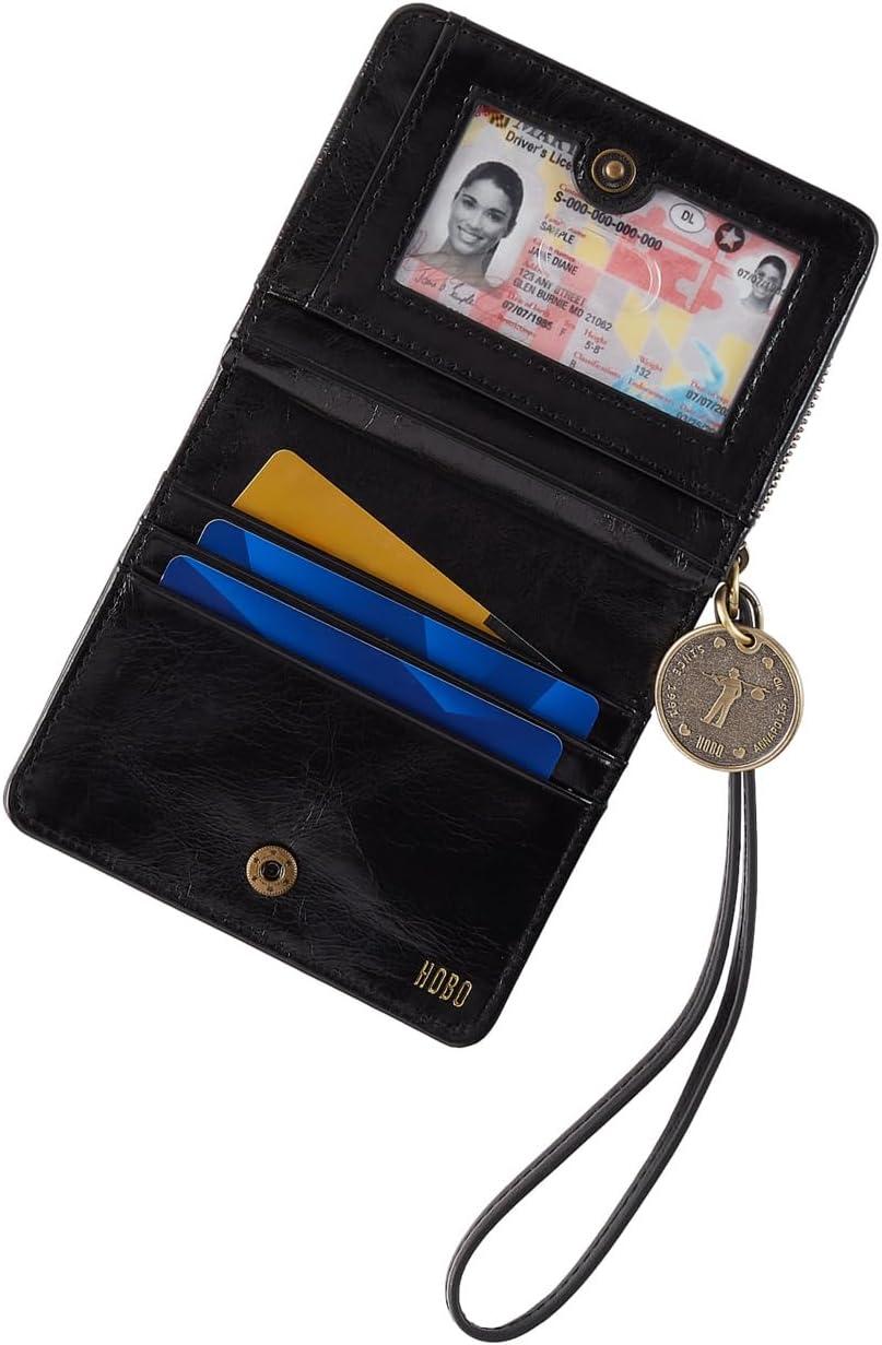 image:imageHOBO Womens Coin Wristlet WalletBlack