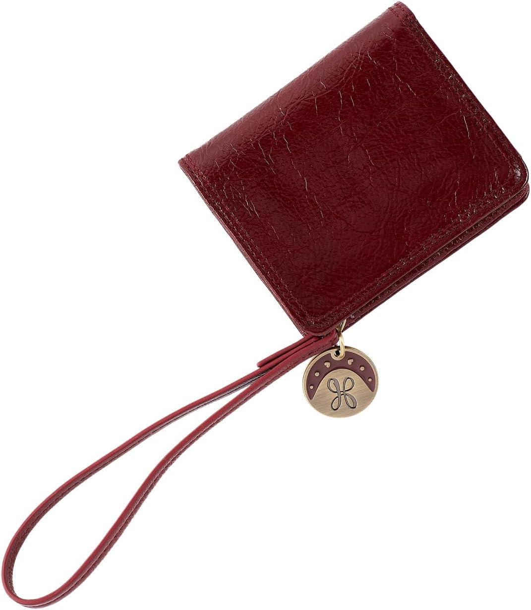image:imageHOBO Womens Coin Wristlet WalletGarnet Gloss