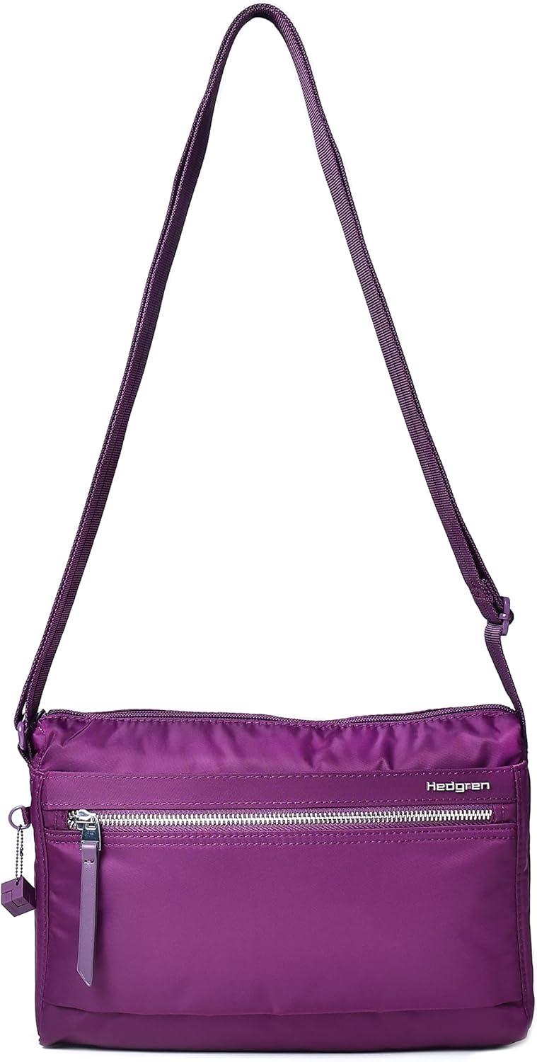 image:imageHedgren Womens Eye M Shoulder Bag Tablet Pocket RFID Blocking One SizeDeep Velvet
