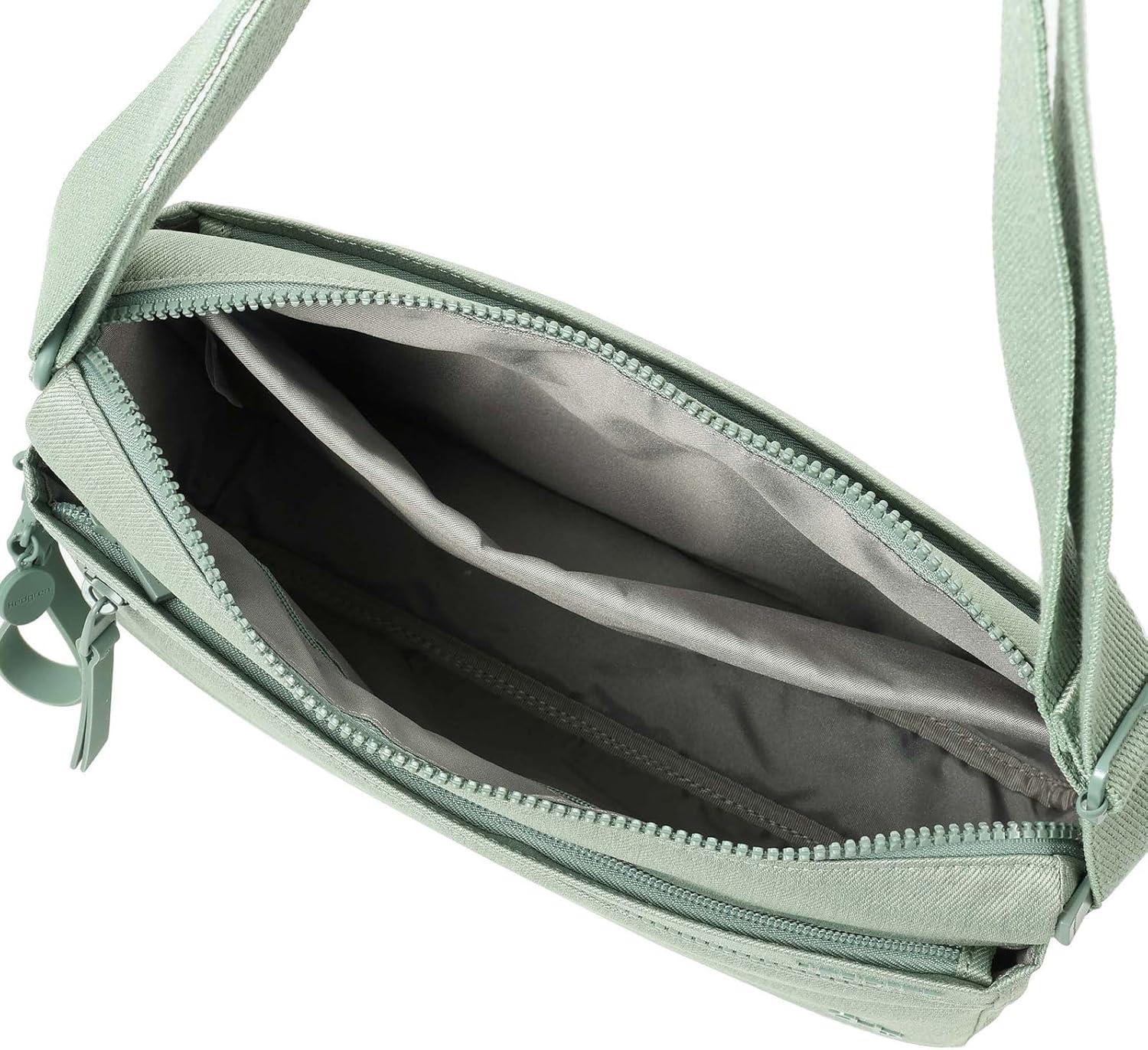 image:imageHedgren Womens Eye M Shoulder Bag Tablet Pocket RFID Blocking One SizeLily Pad Jean
