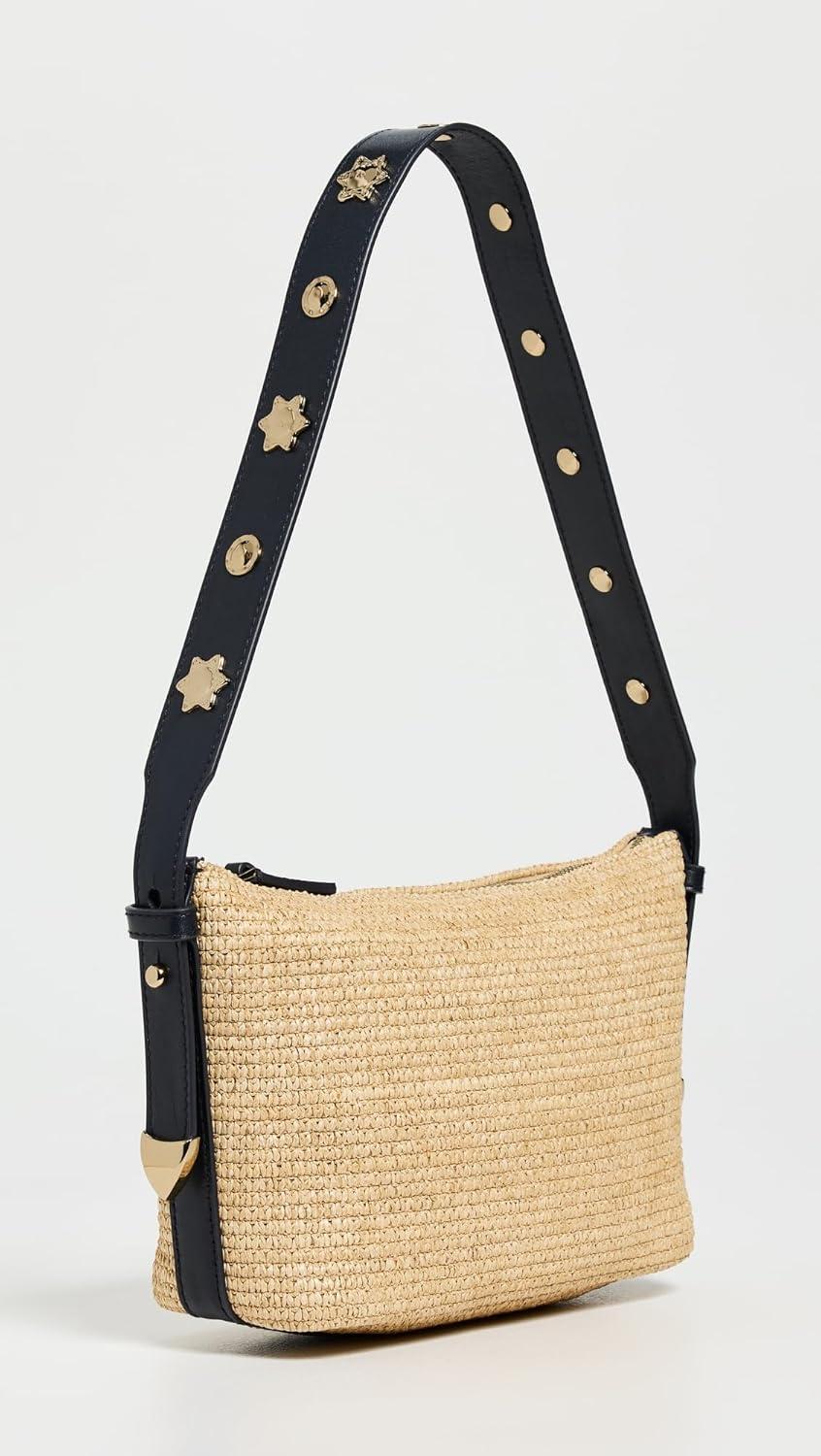 image:imageMadewell Womens The Sun Medallion Straw Shoulder BagNatural Multi