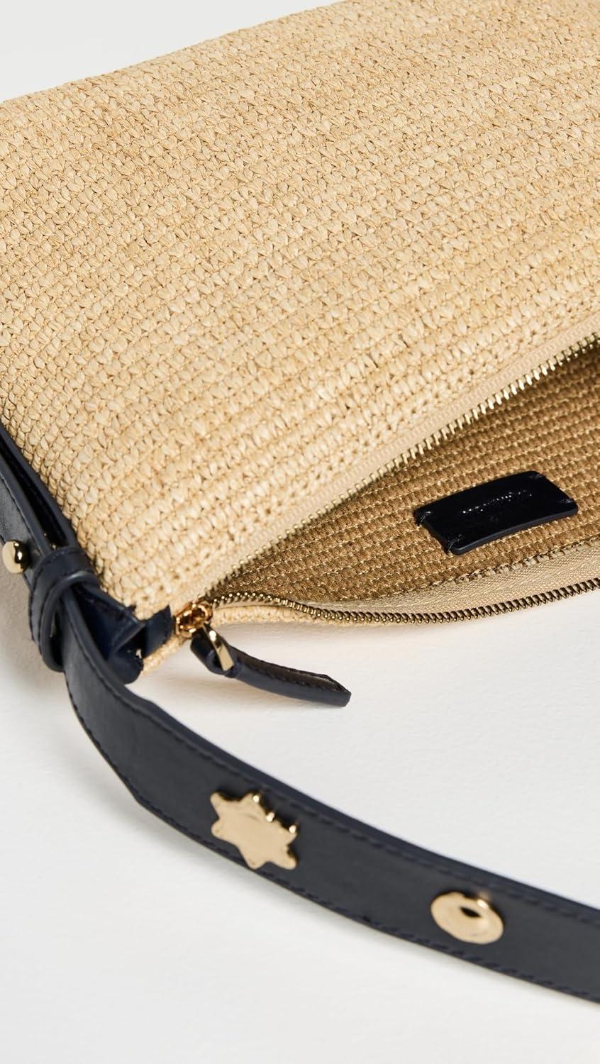 image:imageMadewell Womens The Sun Medallion Straw Shoulder BagNatural Multi
