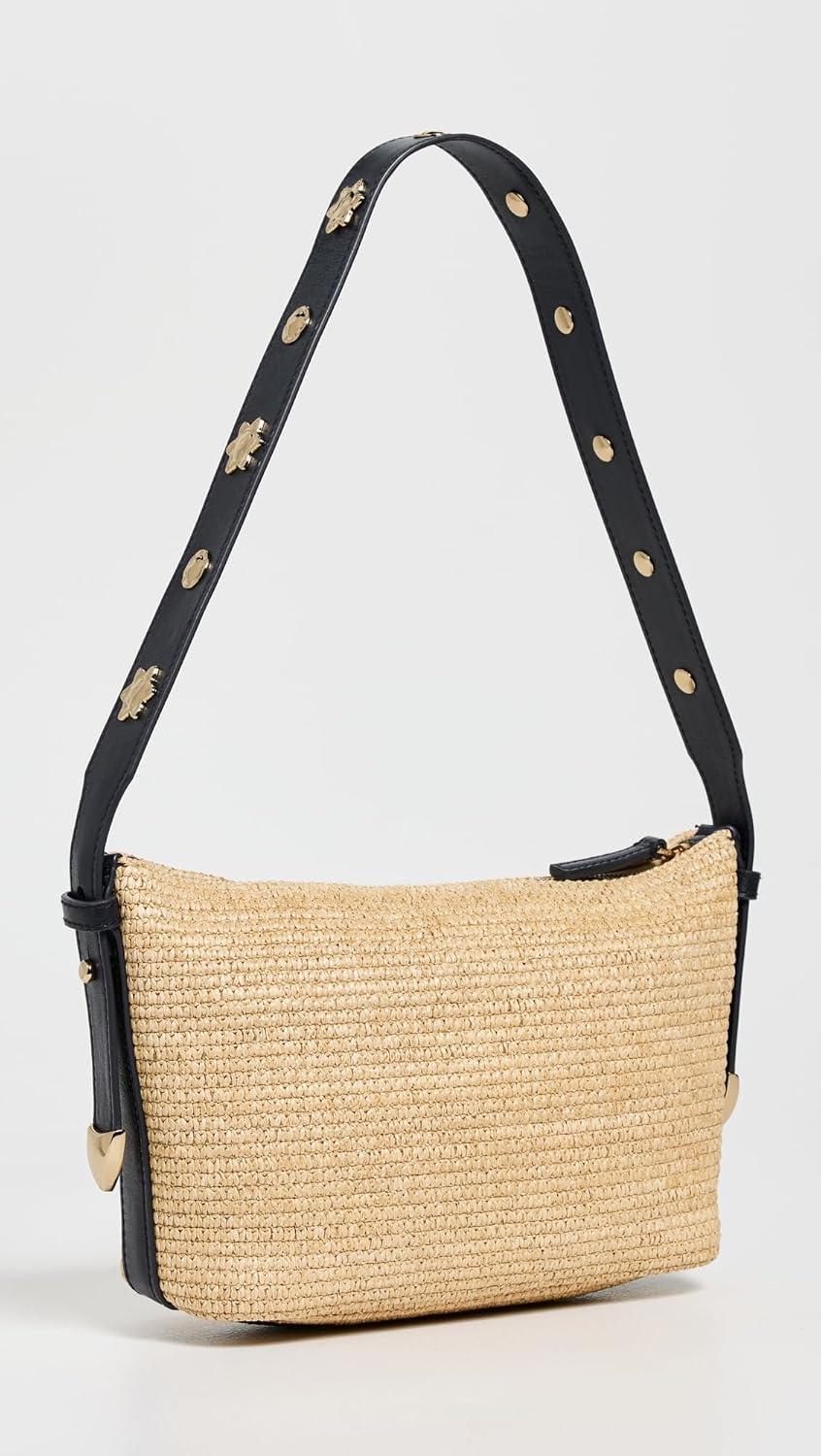 image:imageMadewell Womens The Sun Medallion Straw Shoulder BagNatural Multi