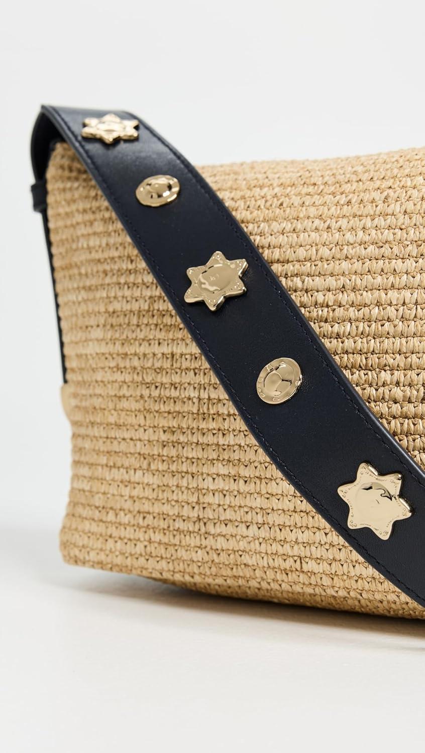 image:imageMadewell Womens The Sun Medallion Straw Shoulder BagNatural Multi