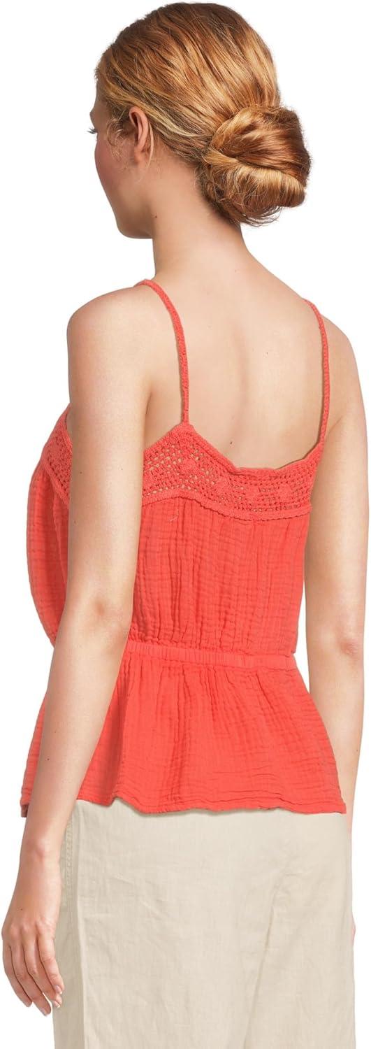 image:imageMichael Stars Womens Dahlia Waist Tie TankPersimmon