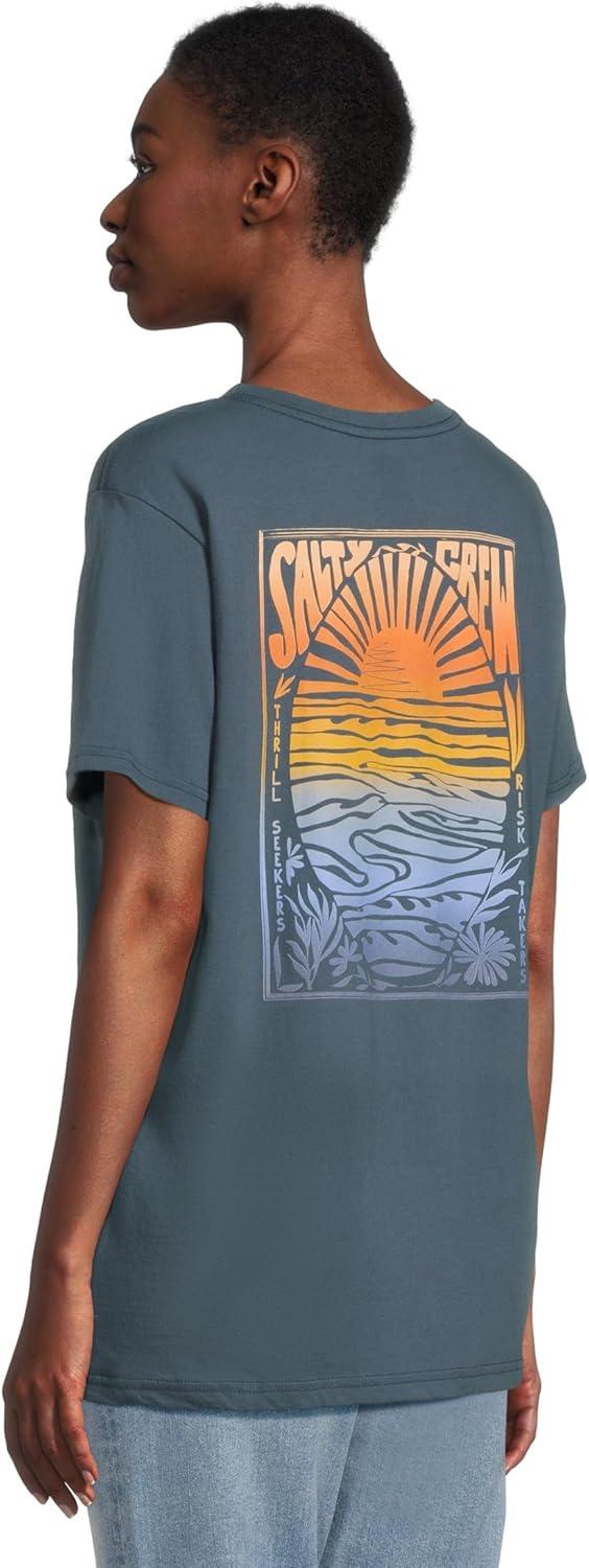 image:imageSalty Crew Womens Posted Boyfriend TeeMidnight Navy