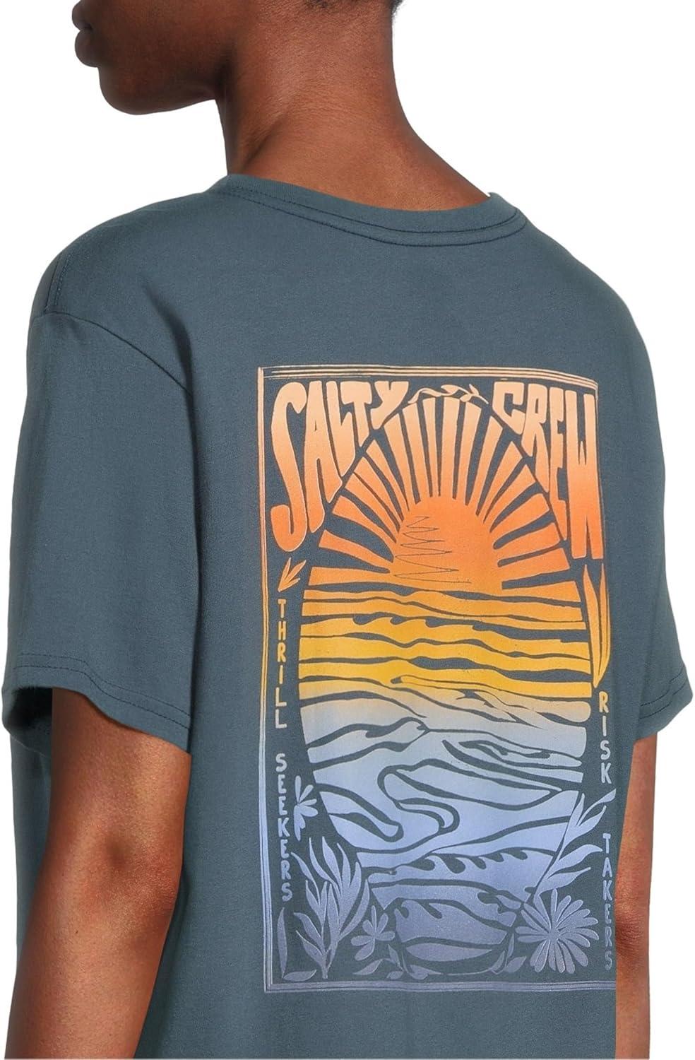 image:imageSalty Crew Womens Posted Boyfriend TeeMidnight Navy