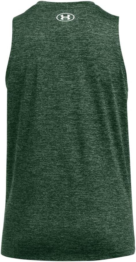 image:imageUnder Armour Womens Tech Twist Tank Top301 Forest Green White