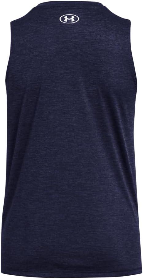 image:imageUnder Armour Womens Tech Twist Tank Top410 Midnight Navy White