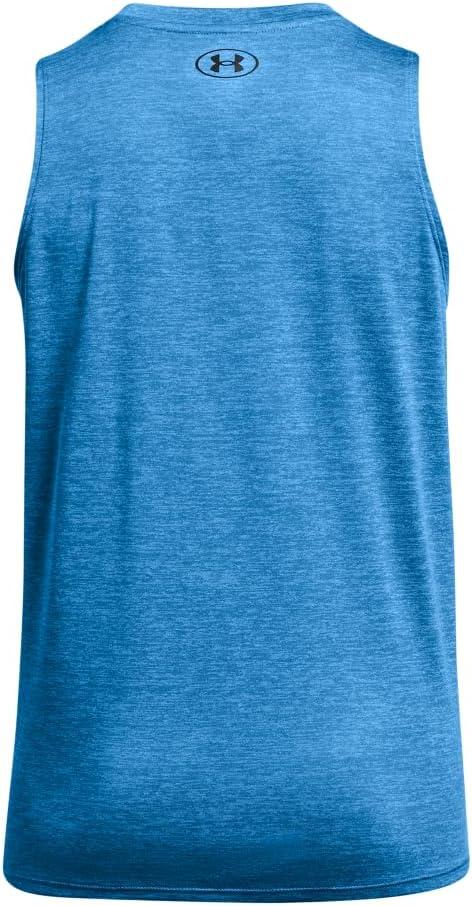 image:imageUnder Armour Womens Tech Twist Tank Top444 Viral Blue Brilliant Blue Black