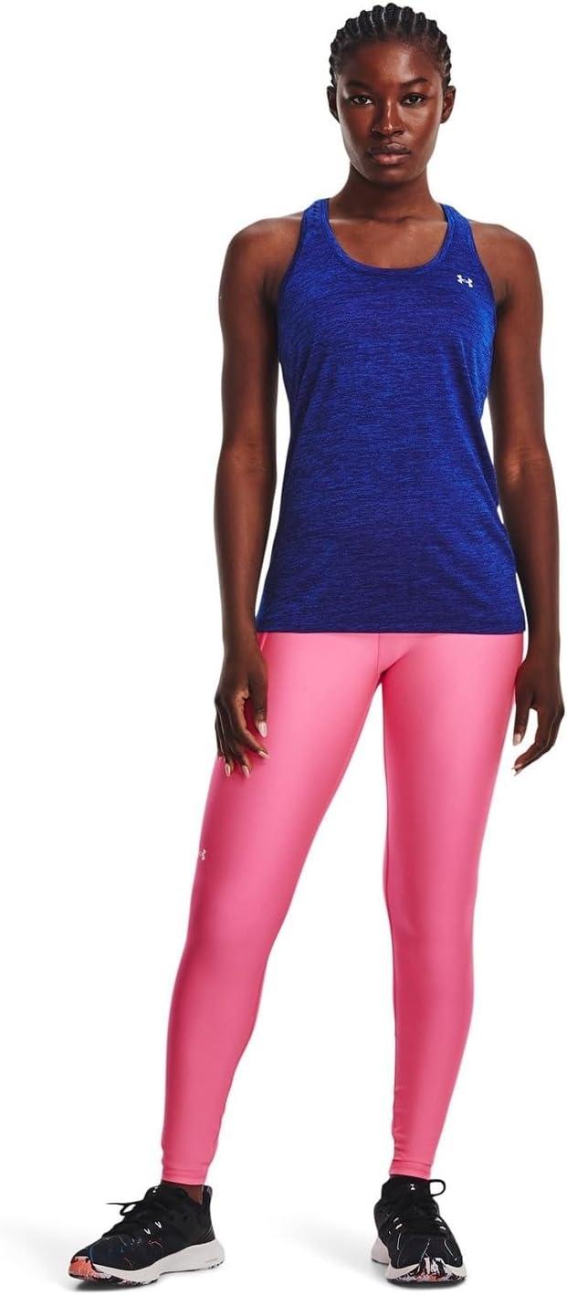 image:imageUnder Armour Womens Tech Twist Tank Top456 Bauhaus Blue Versa Blue Metallic Silver