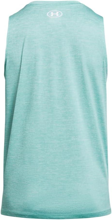 image:imageUnder Armour Womens Tech Twist Tank Top482 Radial Turquoise White White