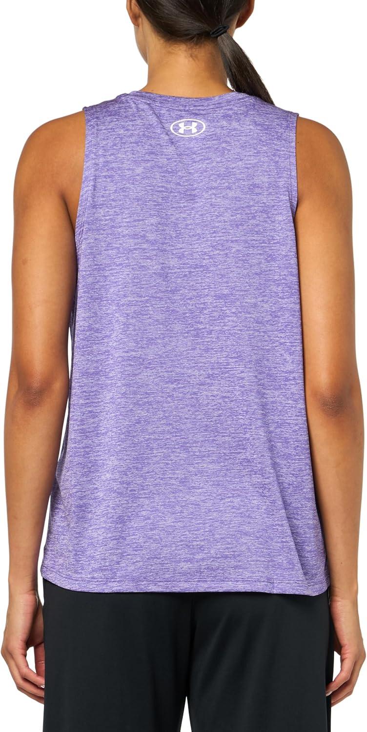 image:imageUnder Armour Womens Tech Twist Tank Top525 Lavish White