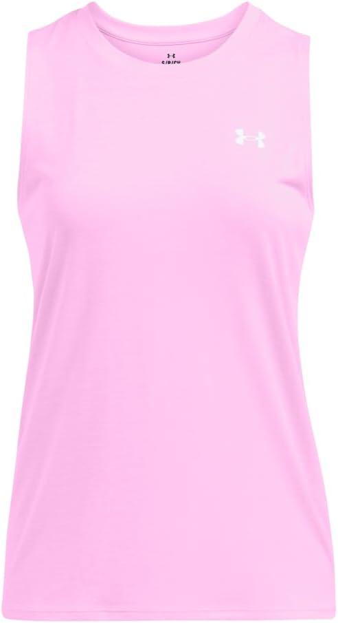 image:imageUnder Armour Womens Tech Twist Tank Top638 Stellar Pink White
