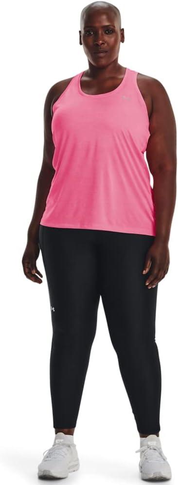 image:imageUnder Armour Womens Tech Twist Tank Top640 Pink Punk Metallic Silver