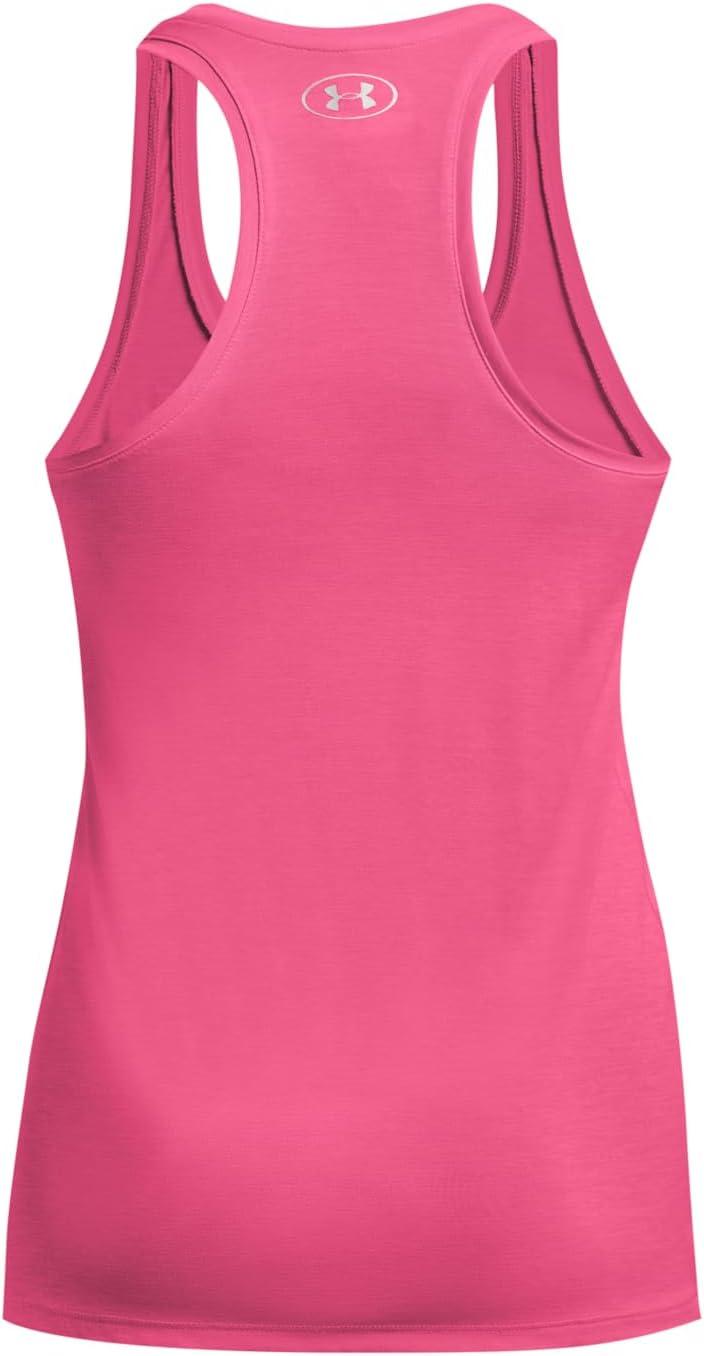 image:imageUnder Armour Womens Tech Twist Tank Top640 Pink Punk White Metallic Silver