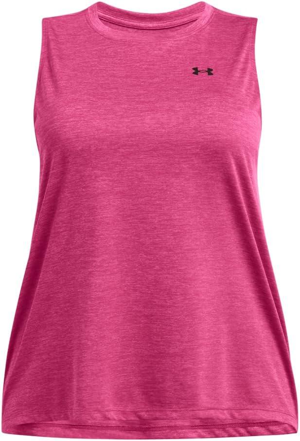image:imageUnder Armour Womens Tech Twist Tank Top686 Astro Pink Black