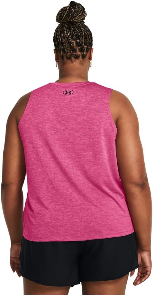 image:imageUnder Armour Womens Tech Twist Tank Top686 Astro Pink Black