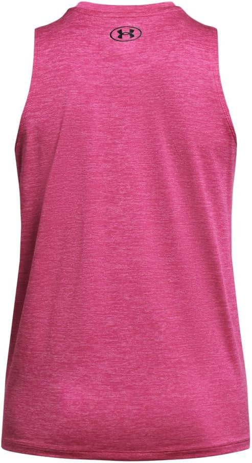 image:imageUnder Armour Womens Tech Twist Tank Top686 Astro Pink Pink Edge Black