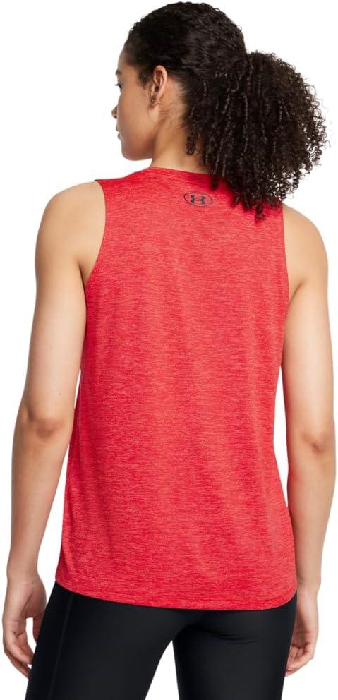 image:imageUnder Armour Womens Tech Twist Tank Top713 Racer Red Black