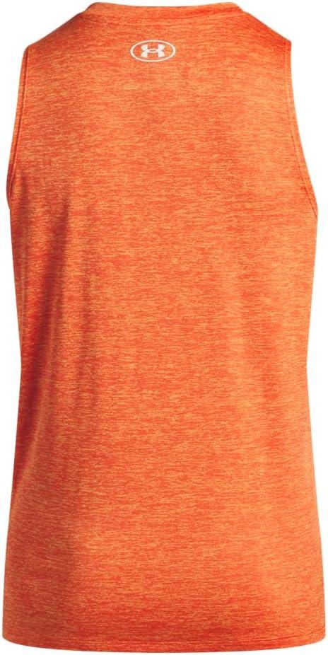 image:imageUnder Armour Womens Tech Twist Tank Top844 Orange Base White