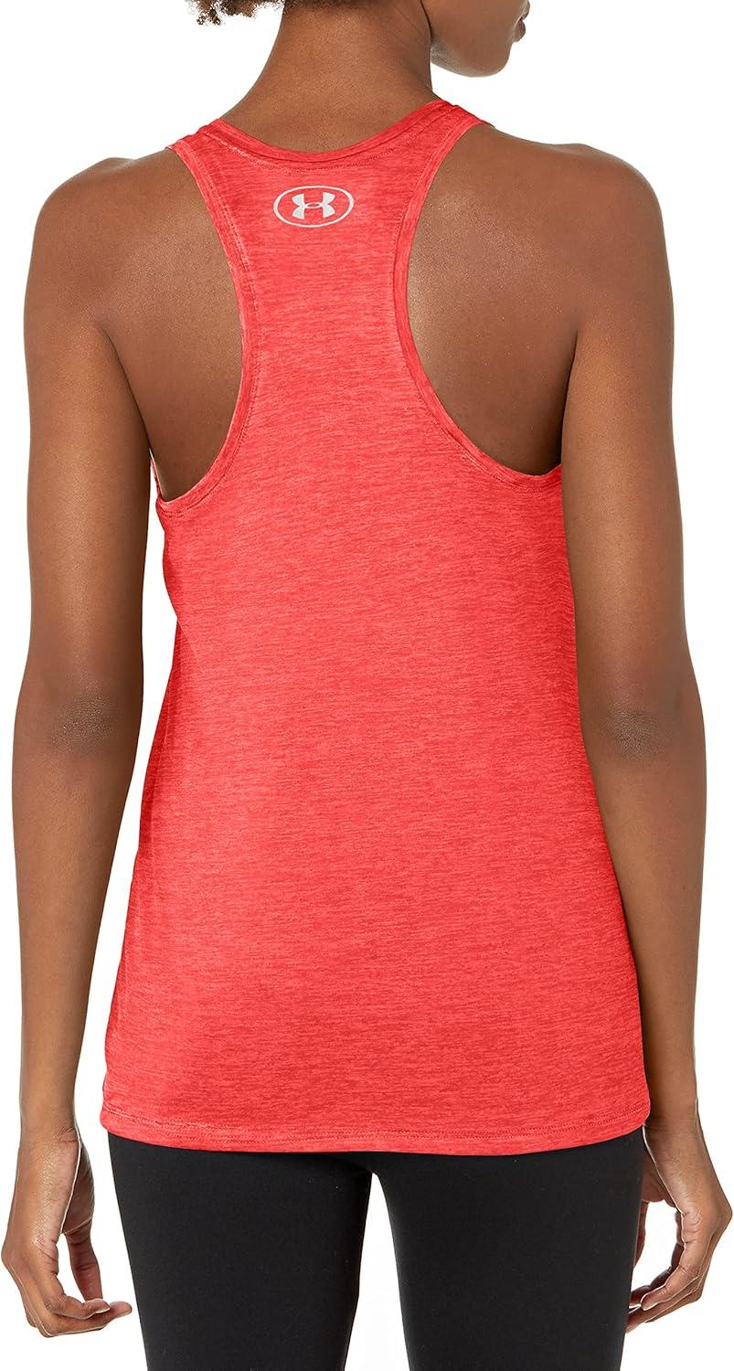 image:imageUnder Armour Womens Tech Twist Tank TopBrilliance 820Metallic Silver