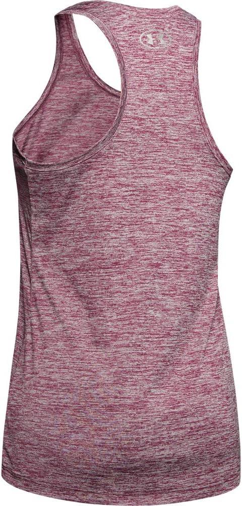 image:imageUnder Armour Womens Tech Twist Tank TopLevel Purple 570Metallic Silver