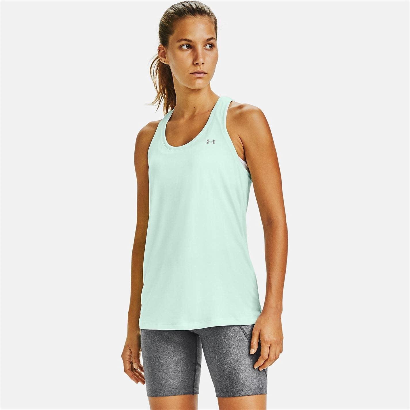 image:imageUnder Armour Womens Tech Twist Tank TopSeaglass Blue 403Tonal