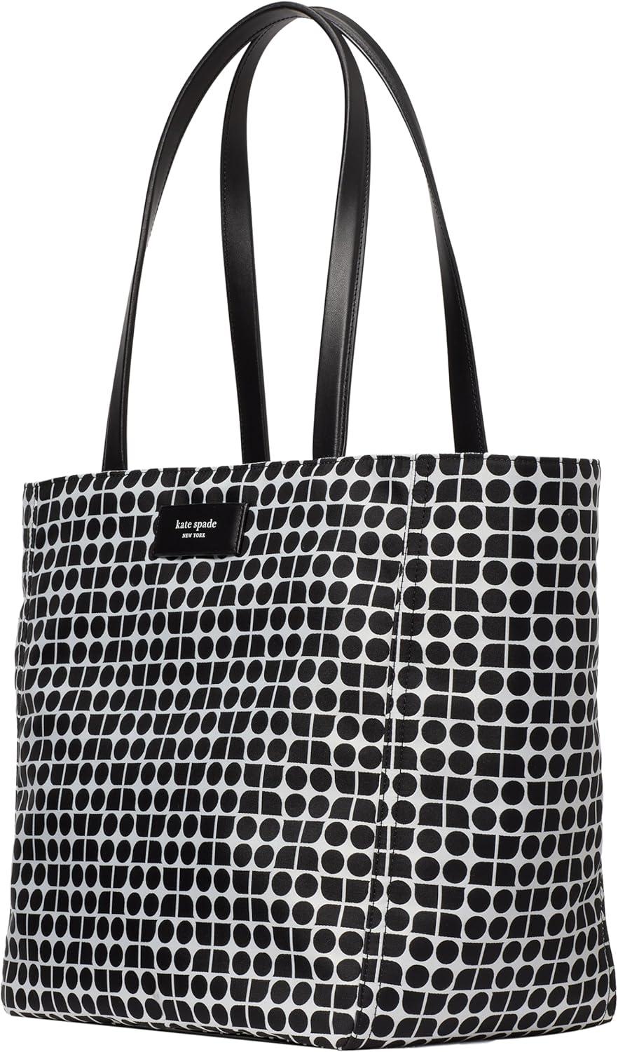 image:imagekate spade new york womens Noel Jacquard Fabric Large ToteBlack Multi
