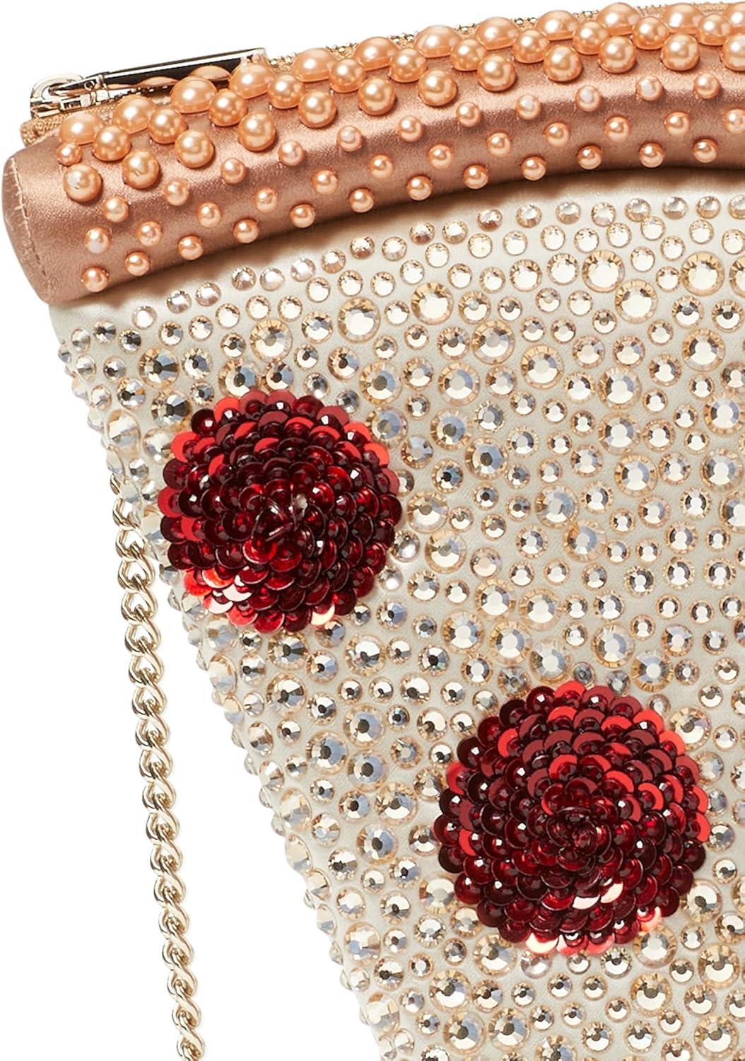 image:imagekate spade new york womens Novelty 3d Crossbody BagCrystal Embellished Pizza