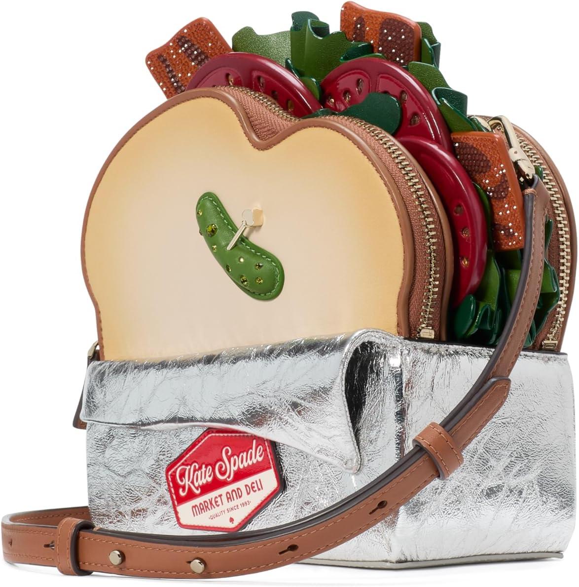 image:imagekate spade new york womens Novelty 3d Crossbody BagGlamwich Embellished Sandwich