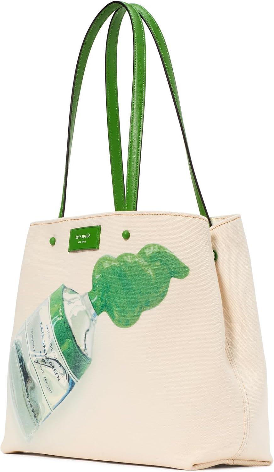 image:imagekate spade new york womens Novelty 3d Crossbody BagKs Green Paint Tote