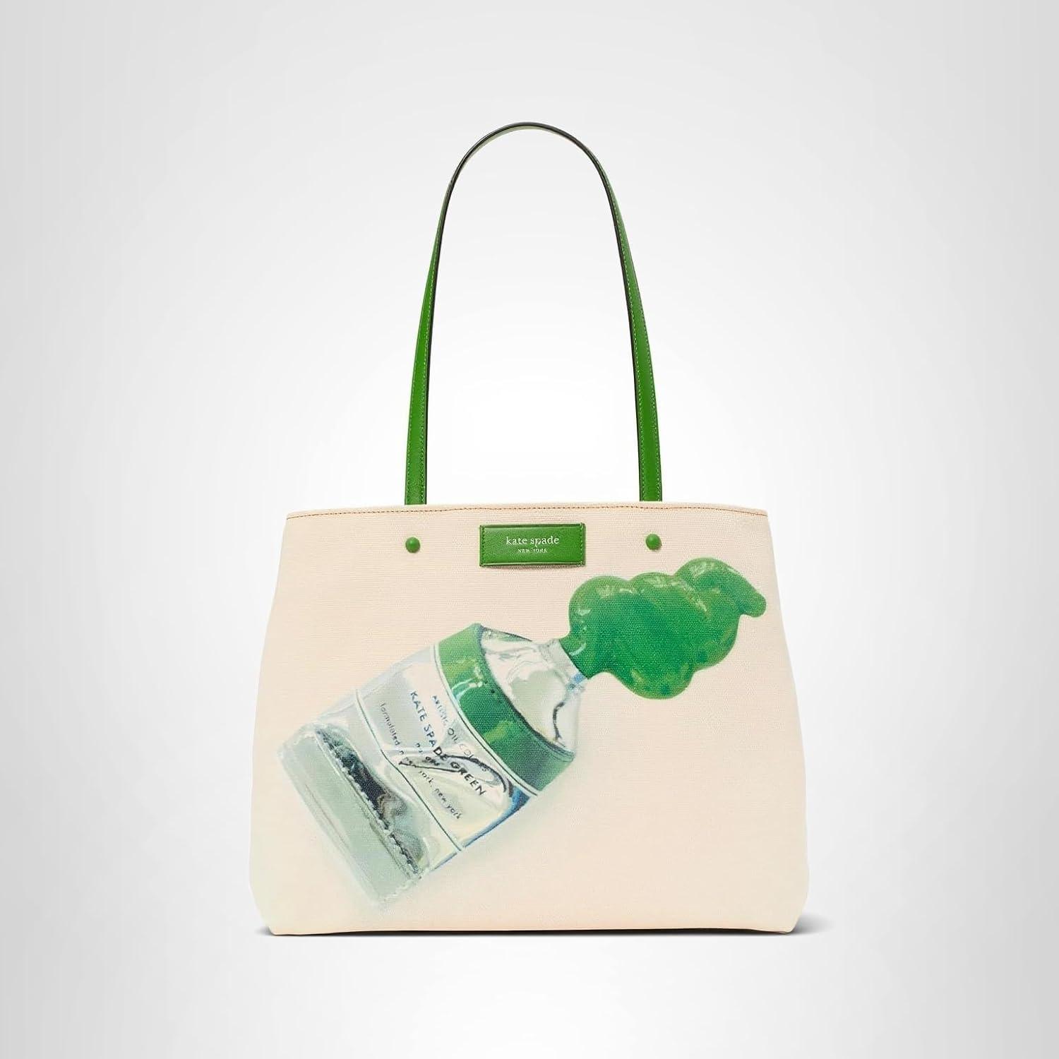 image:imagekate spade new york womens Novelty 3d Crossbody BagKs Green Paint Tote