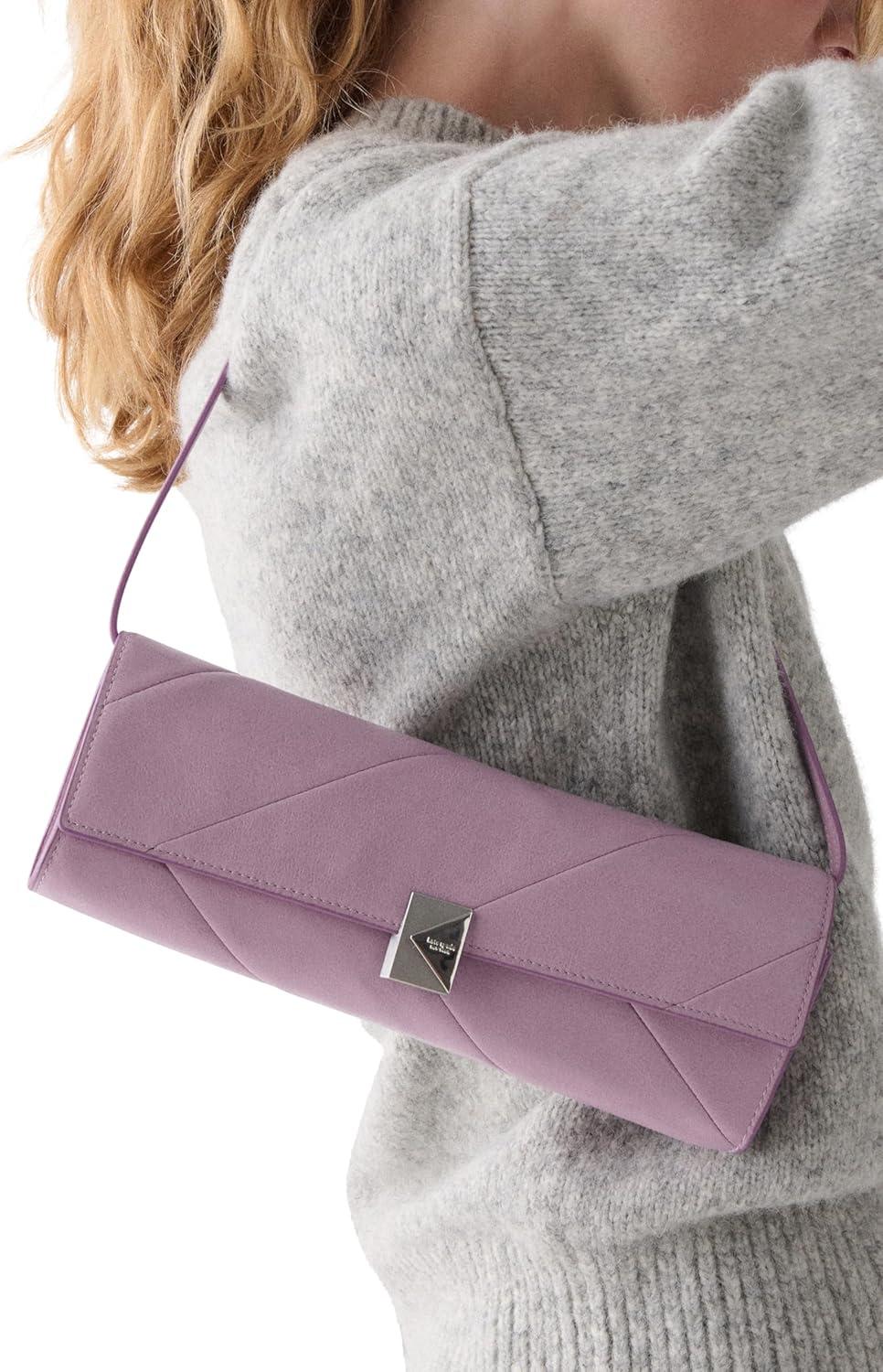 image:imagekate spade new york womens Novelty 3d Crossbody BagPieced Market Purple