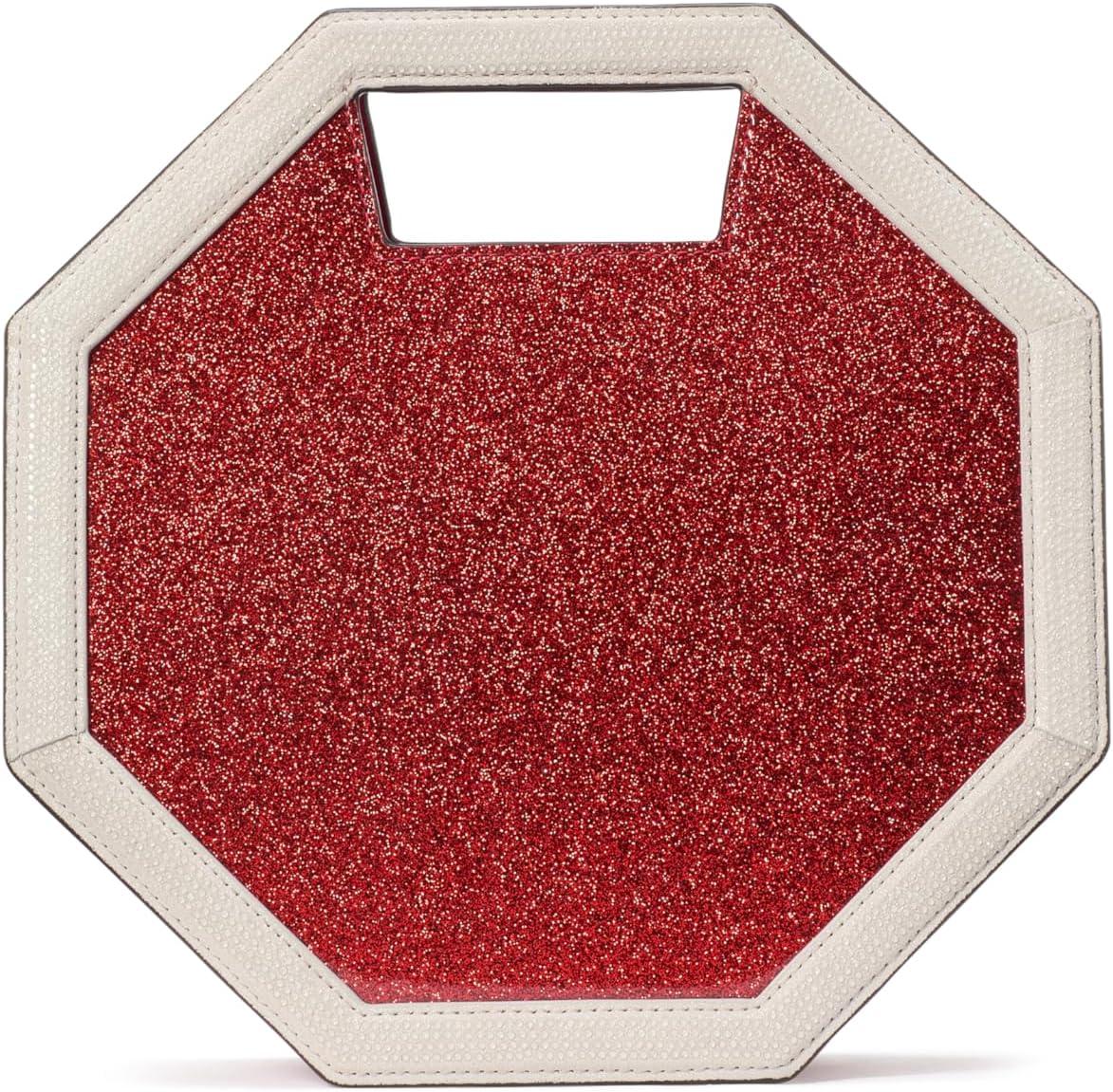 image:imagekate spade new york womens Novelty 3d Crossbody BagRed Multi Stop Sign