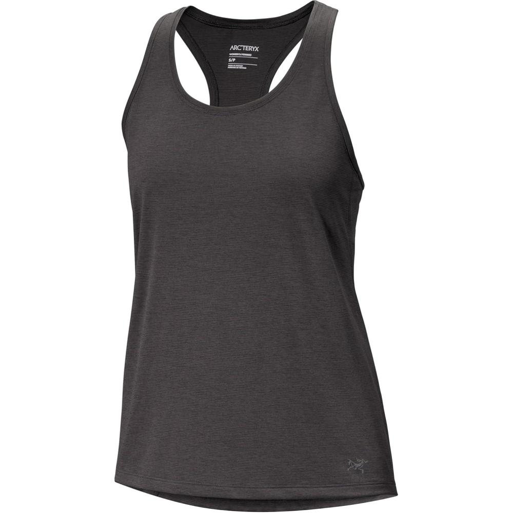 image:imageArcteryx Taema Tank Womens  Quick Dry Lightweight Racerback Workout Tank Tops for Women  Hiking Running FitnessBlack Heather