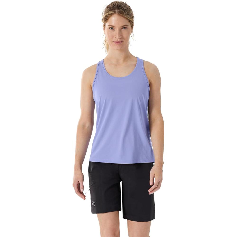 image:imageArcteryx Taema Tank Womens Quick Dry Lightweight Racerback Workout Tank Tops for Women Hiking Running FitnessMoonstone Heather