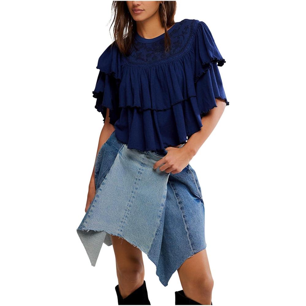image:imageFree People Womens Rose Party TeePeacoat