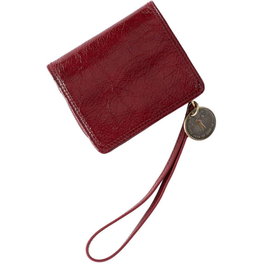 image:imageHOBO Womens Coin Wristlet WalletGarnet Gloss