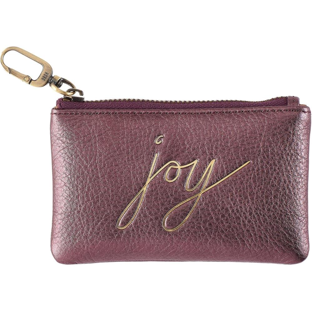 image:imageHOBO Womens Sentiment PouchFrosted Plum
