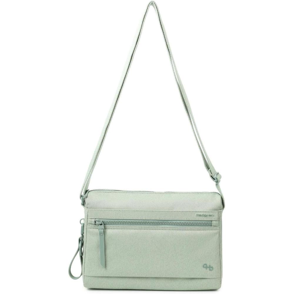image:imageHedgren Womens Eye M Shoulder Bag Tablet Pocket RFID Blocking One SizeLily Pad Jean