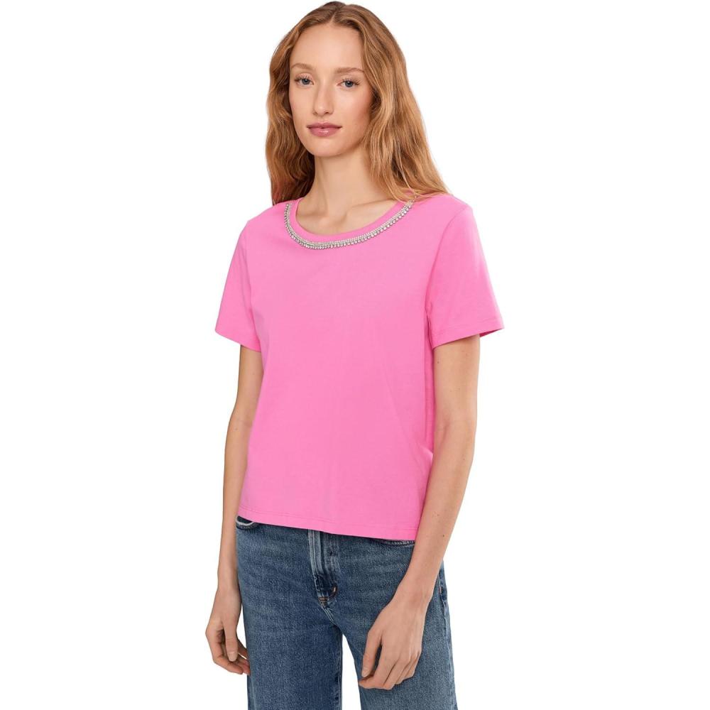 image:imageLilly Pulitzer Womens Clairmont Rhinestone KnitConfetti Pink