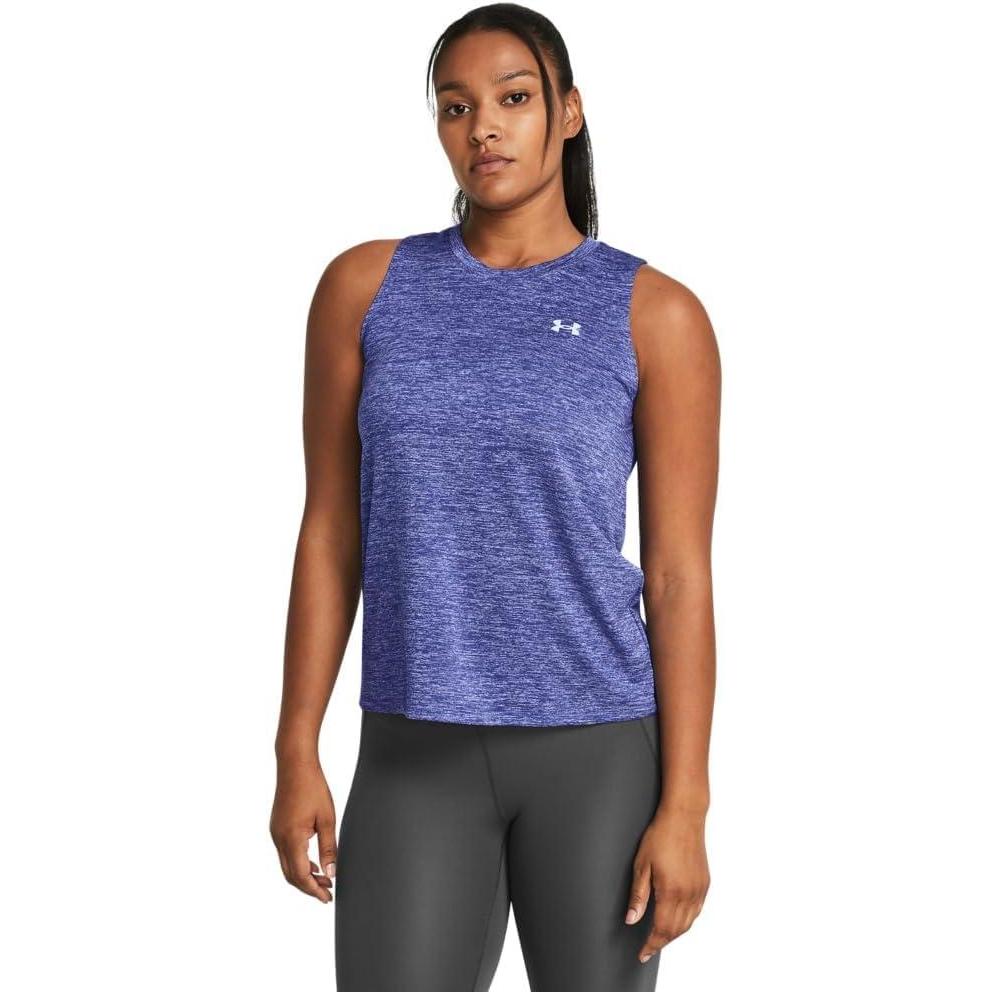 image:imageUnder Armour Womens Tech Twist Tank Top561 Starlight Celeste Celeste