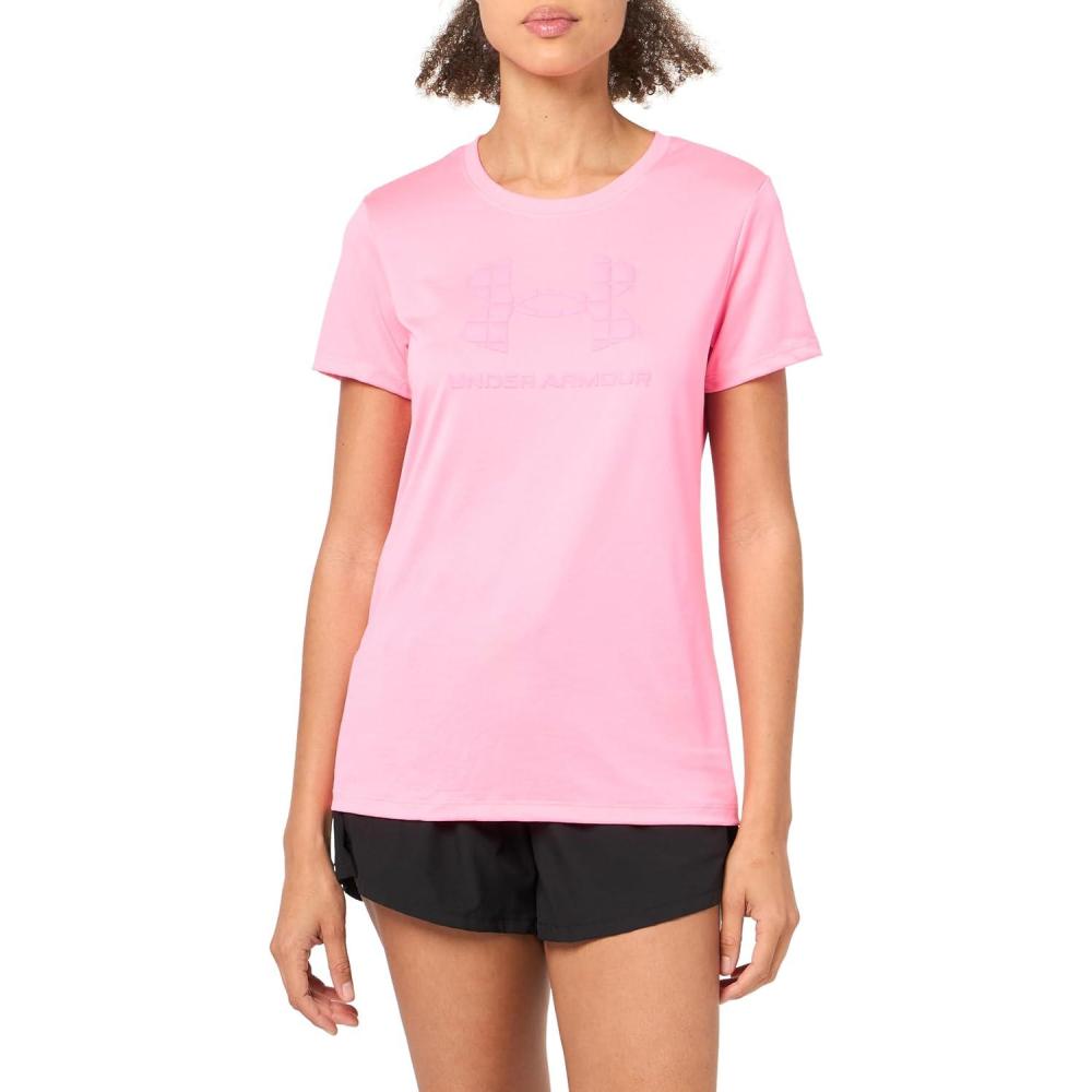 image:imageUnder Armour Womens Tech Twist Tank Top682 Fluo Pink Sunset Pink